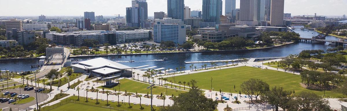 Aerial of Riverfont Park