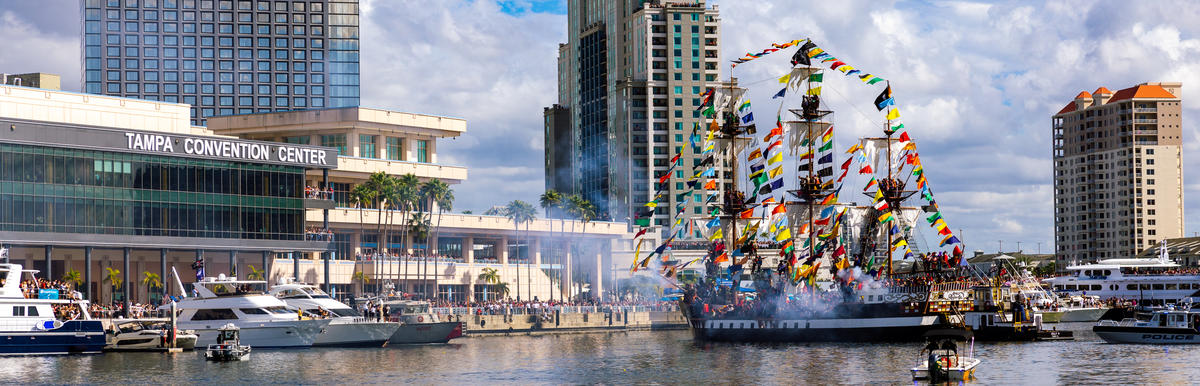 Tampa Convention Center Gasparilla